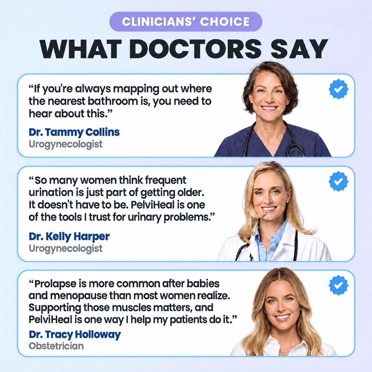 What doctors say about PelviHeal