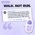 Customer review - walk, not run